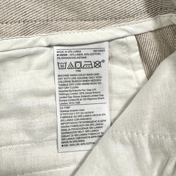 Banana Republic | Women | Ljnen Cotton Sleeveless Shell Top Pant Set | Sz XS-0 - Picture 13 of 16